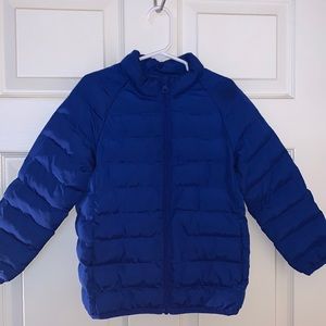 Toddler Royal Blue Puffer Jacket